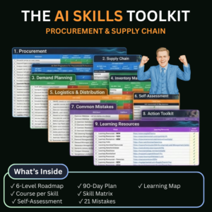 The AI Skills Toolkit for Procurement & Supply Chain