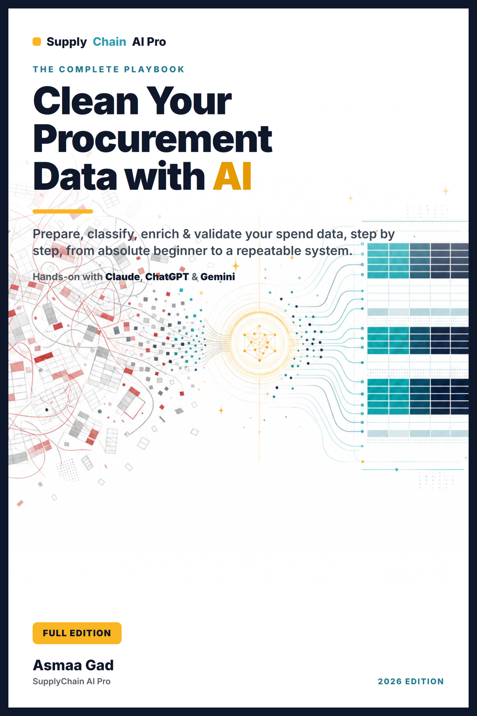 Clean Your Procurement Data with AI (Full Edition + Toolkit)