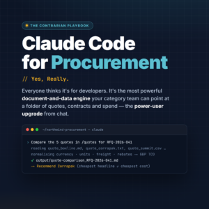 Claude Code for Procurement: The Pro System